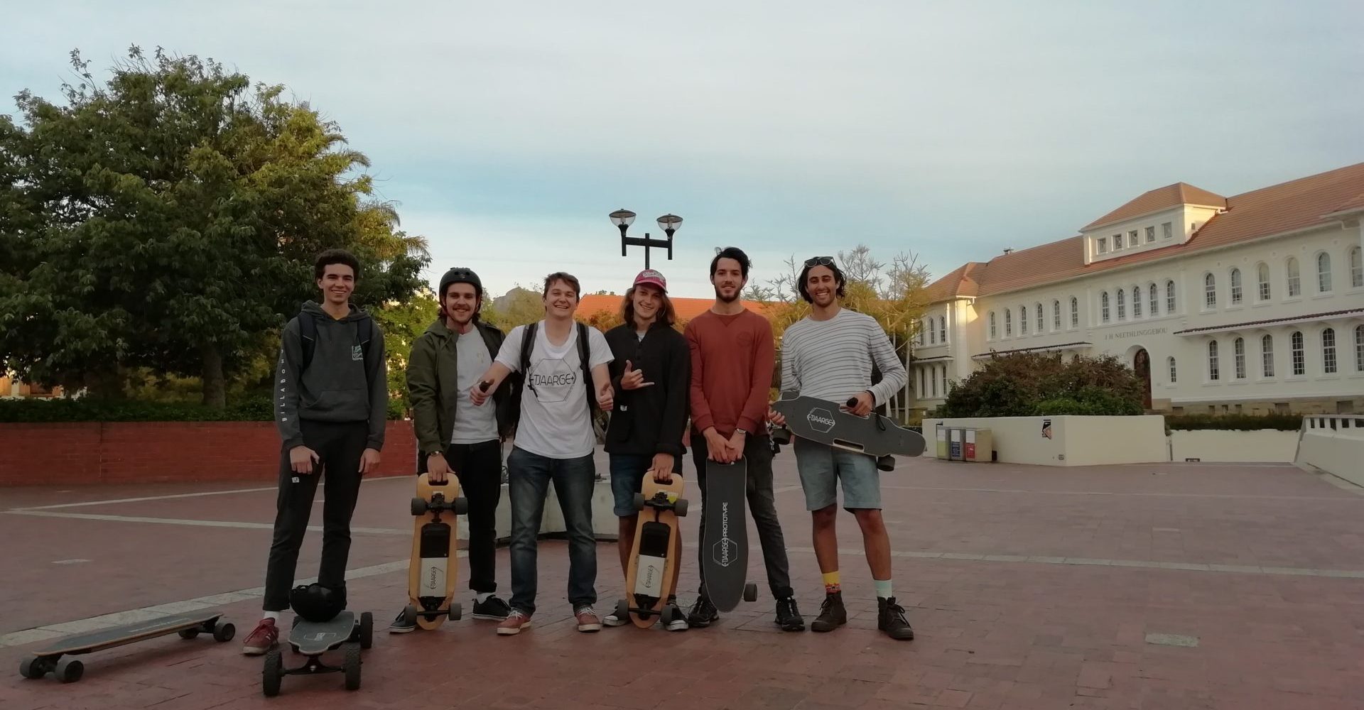 Esk8 Group Ride Stellenbosch Tjaarge Electric Skateboard